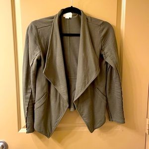 Earth Green Structured Sweater